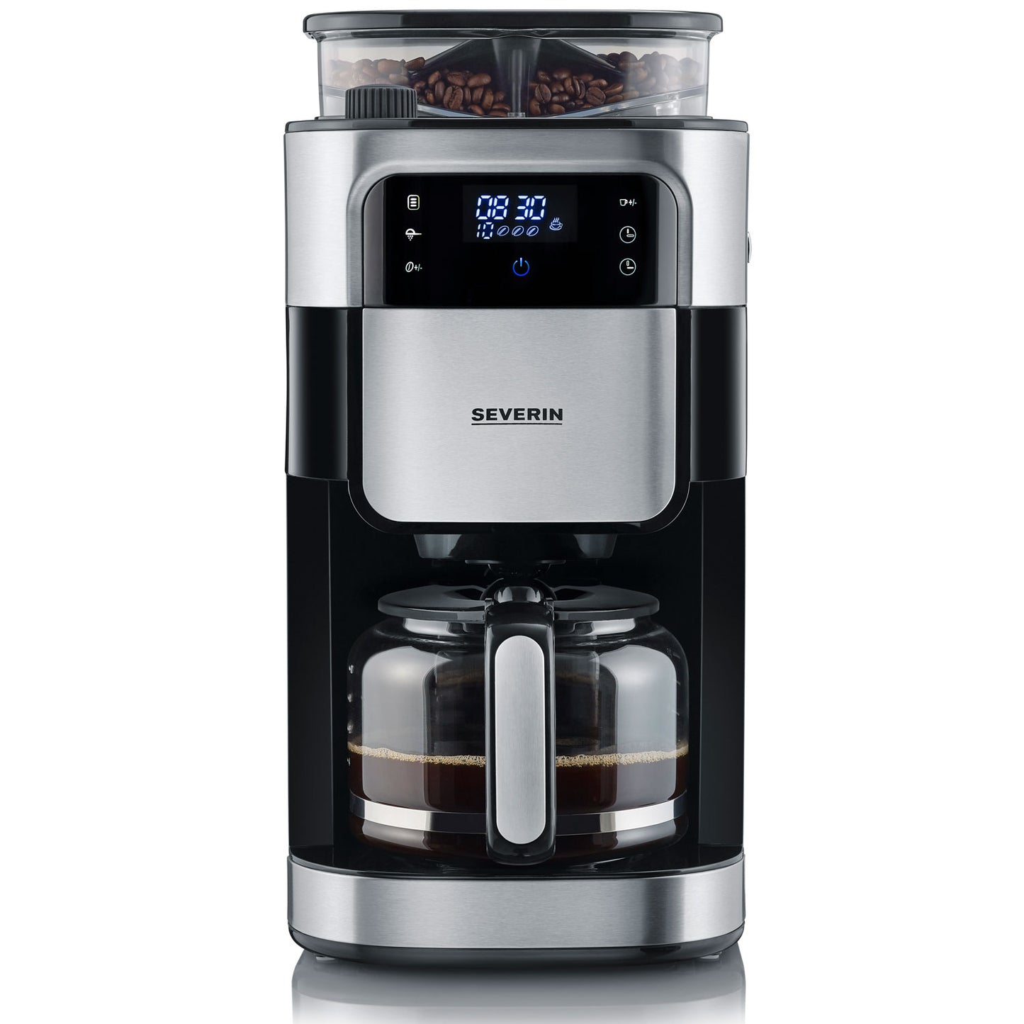Kaffebryggare med kvarn KA4813 10 koppars 1000W KA4813