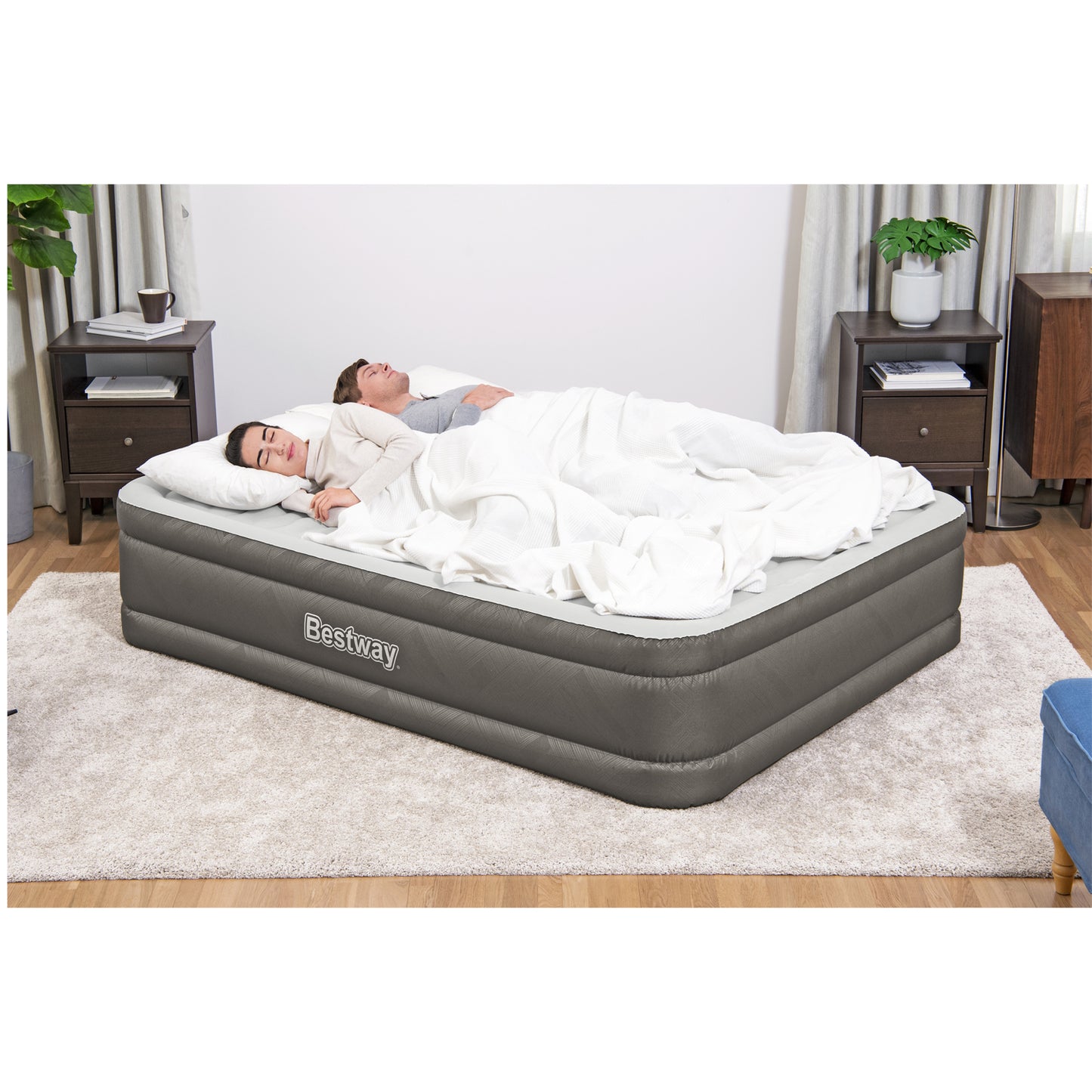 Fortech Luftmadrass 2.03m x 1.52m x 46cm