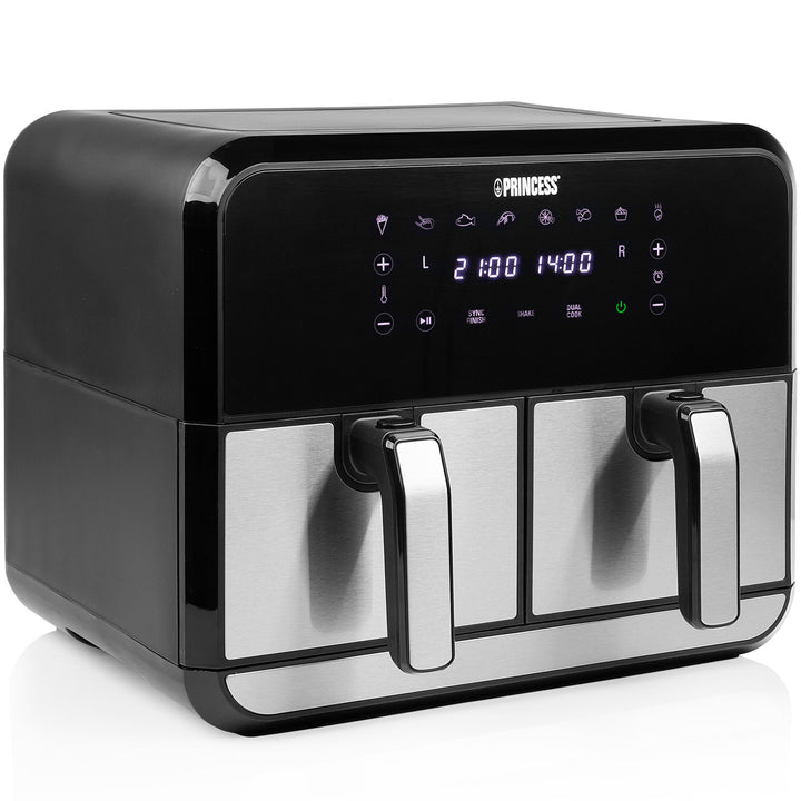 Airfryer Dubbel 2X4l  2400W 1802074 Digital