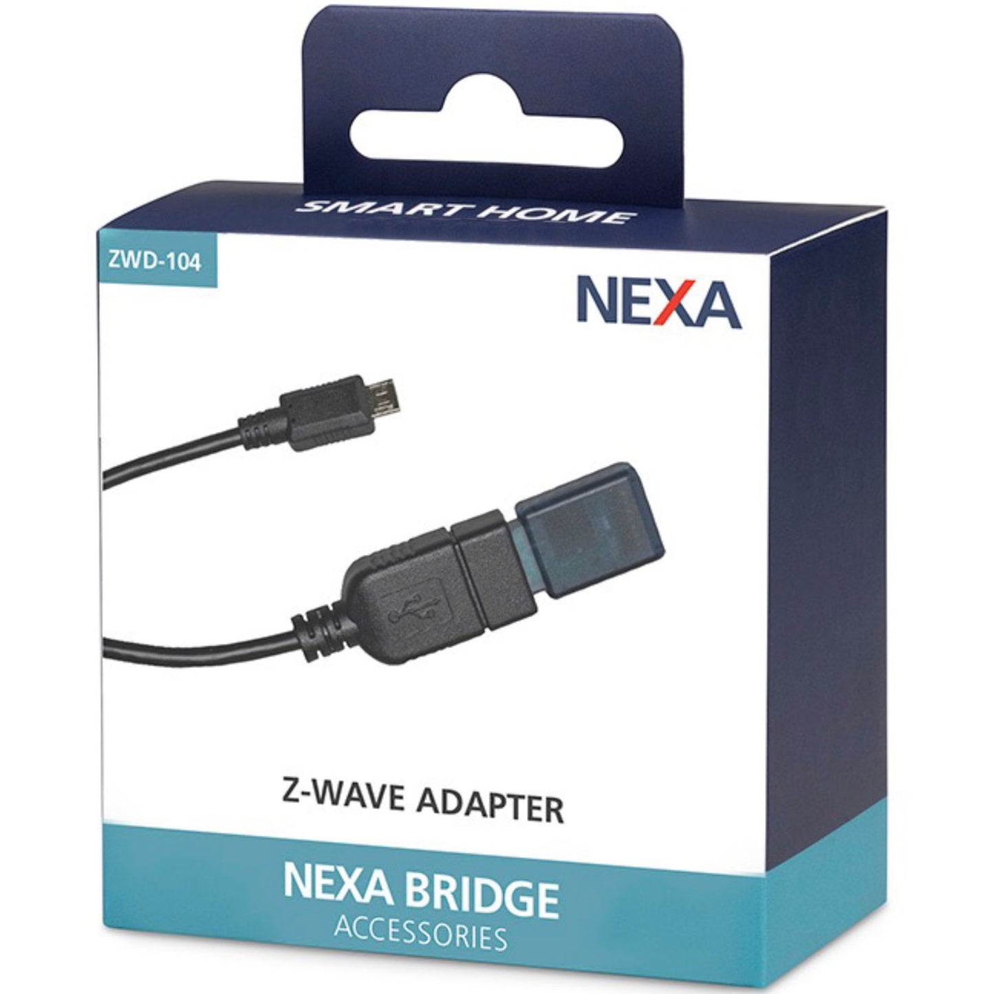 ZWD-104 Z-Wave Plus-adapter för bl.a. Bridge 3 / RPi / Home Assistant