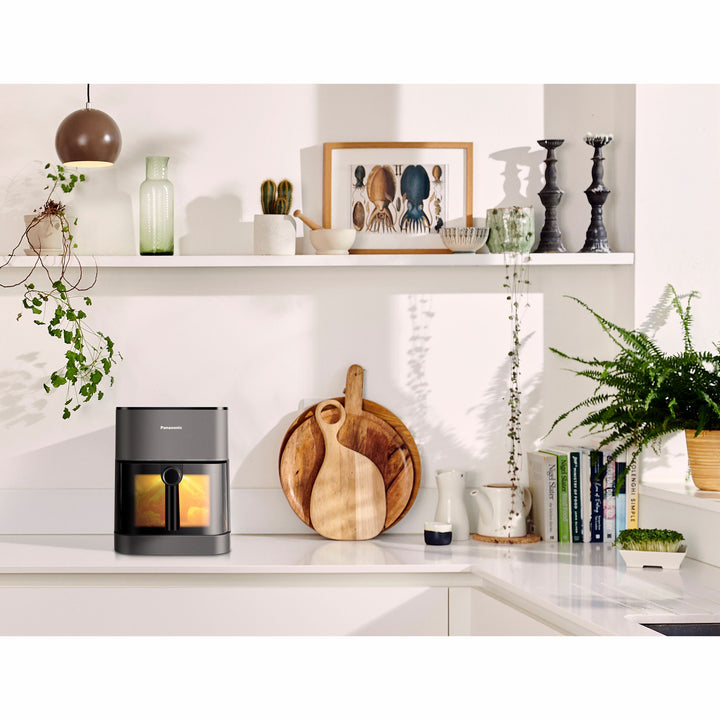 Airfryer 5L 1450W NF-CC500SXE Dubbla element Touch, Belysning & Ånga