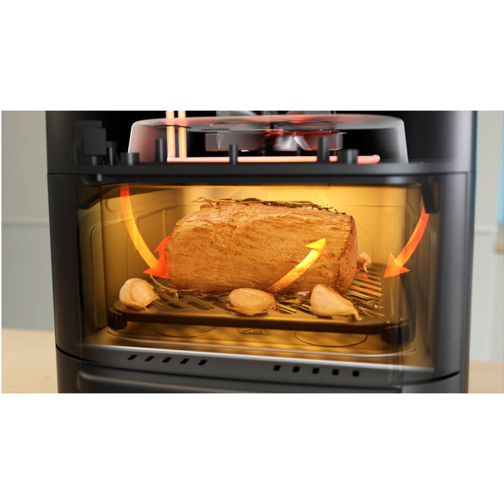 Airfryer 2 i 1 Kombination med Ugn 6,4 + 4,4 Liter