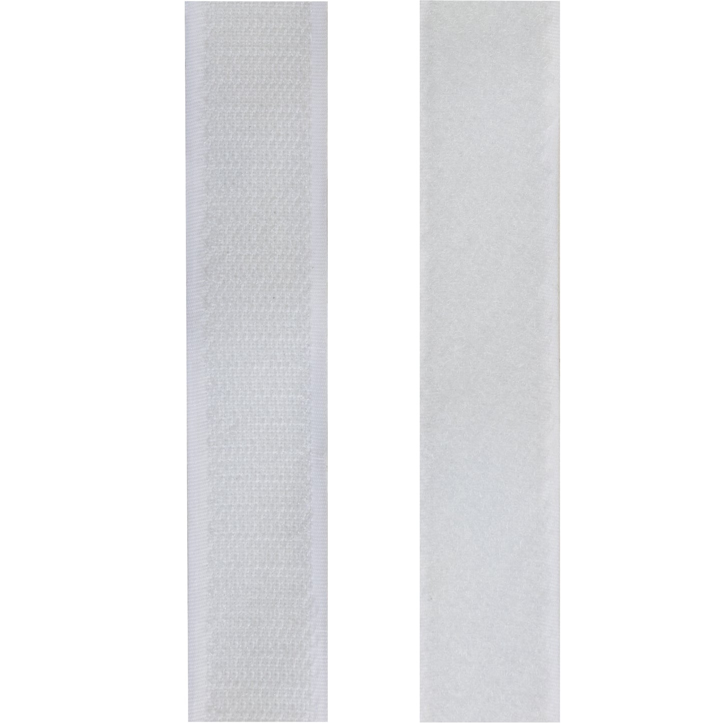 Kardborreband dubbelsidig 25mm 5 meter Vit