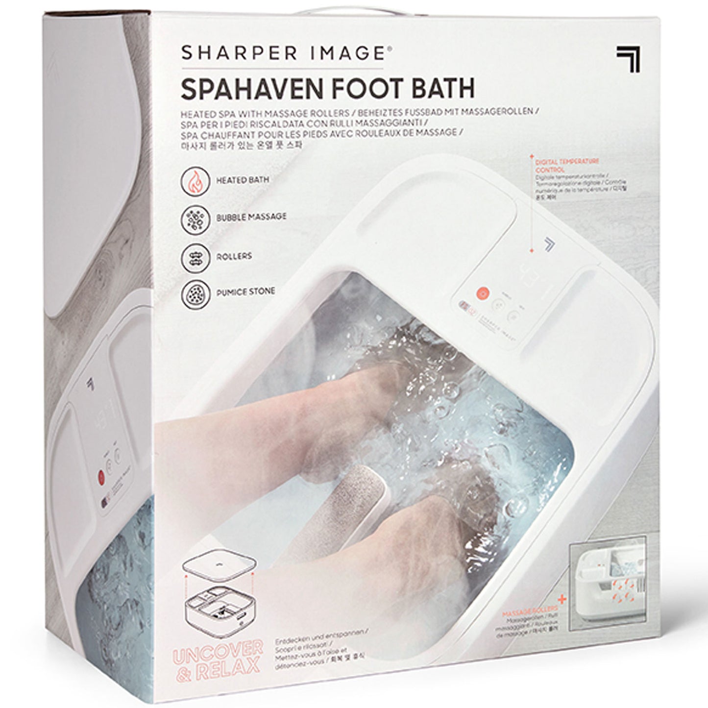 Massager Foot Bath Heating with LCD