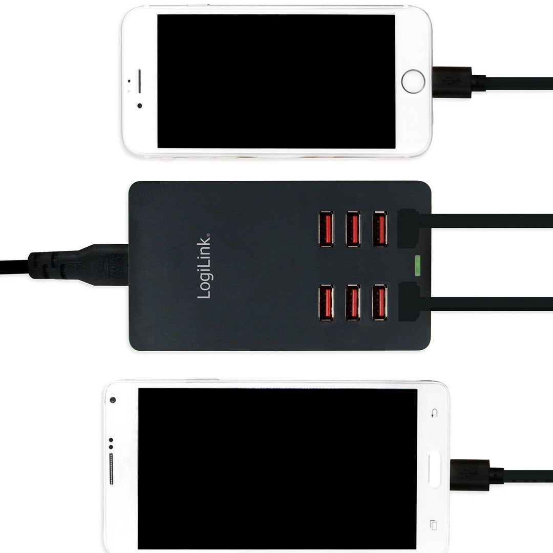 USB-laddare 8 portar 8,8A