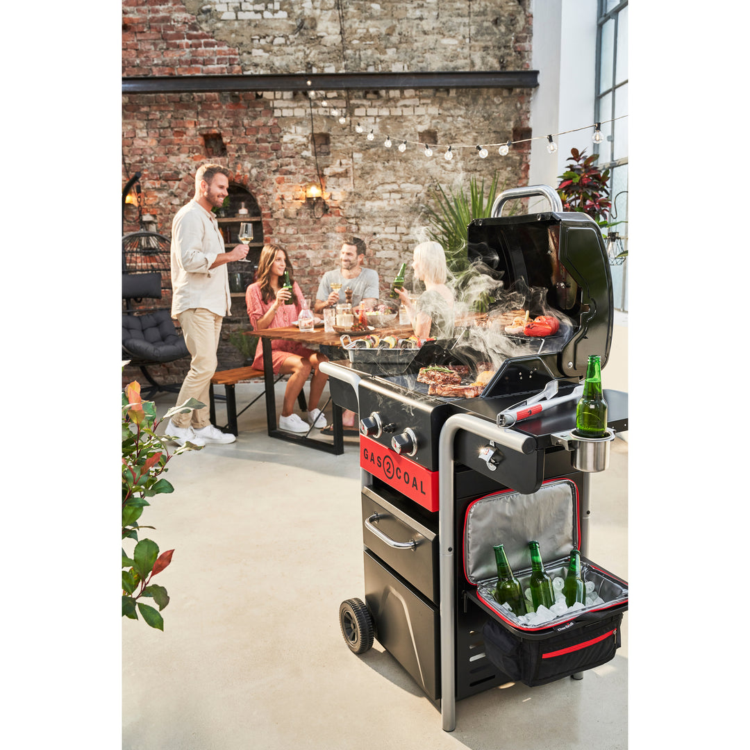 Hybridgrill Gas2Coal 2.0 2 Brännare