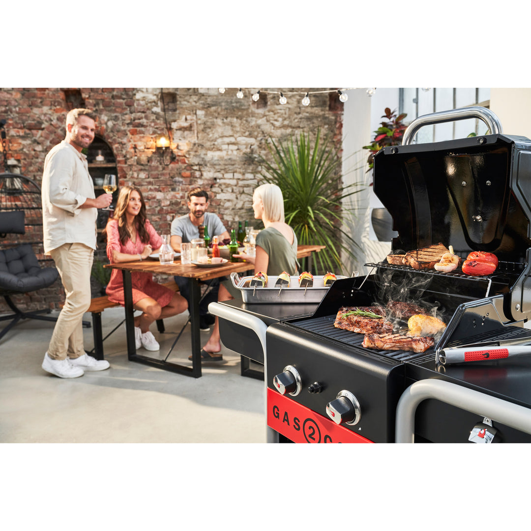 Hybridgrill Gas2Coal 2.0 2 Brännare