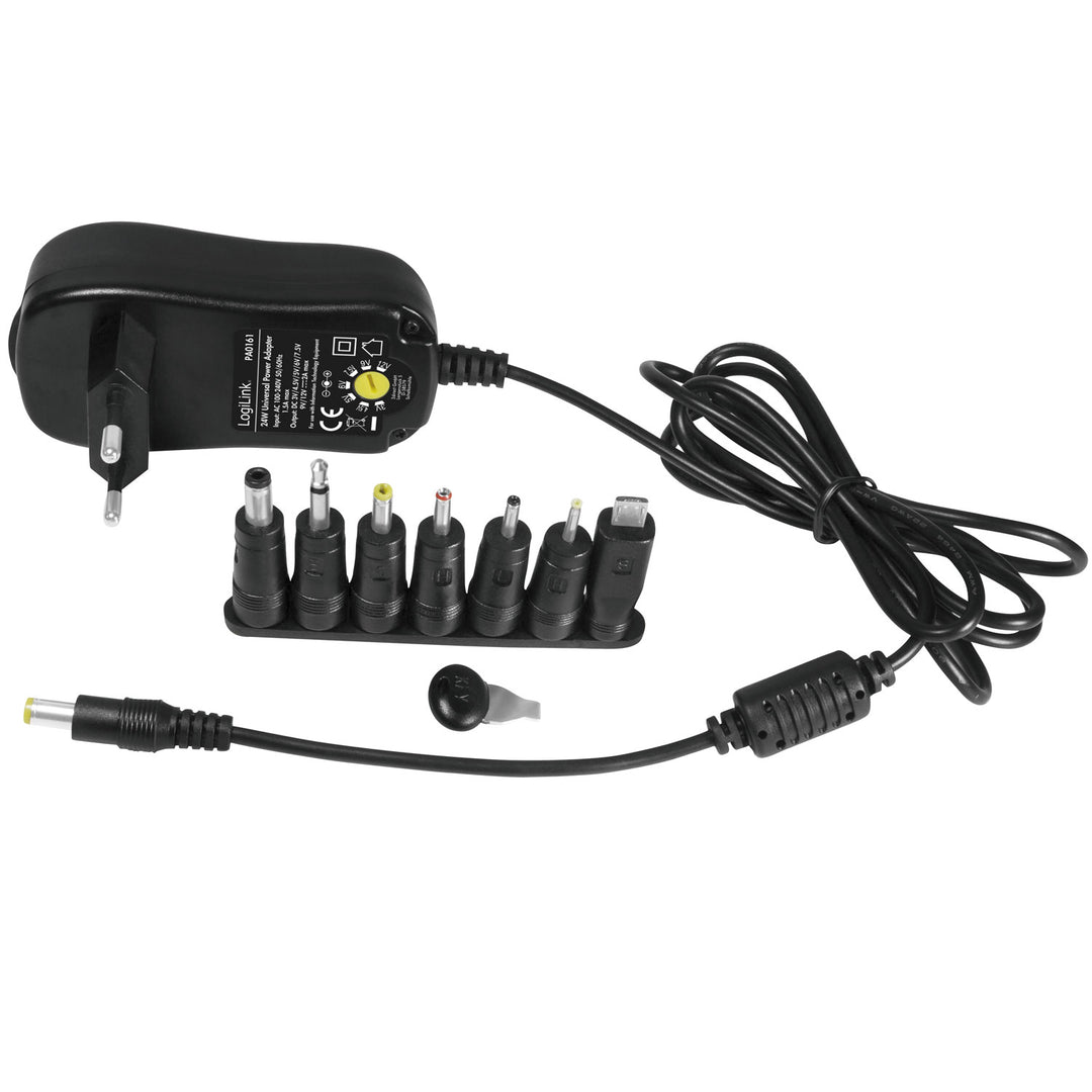 Nätadapter 230V-> 3-12V 2A 24W