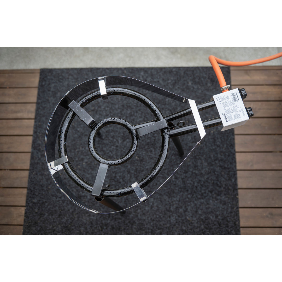 Gasring Brännare Emaljerad 35cm