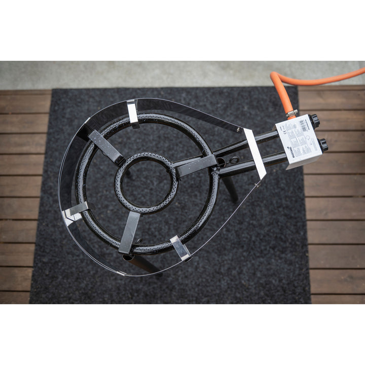 Gasring Brännare Emaljerad 35cm