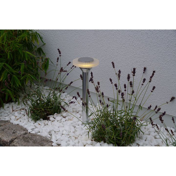 Ellips trädgårdslampa Aluminium