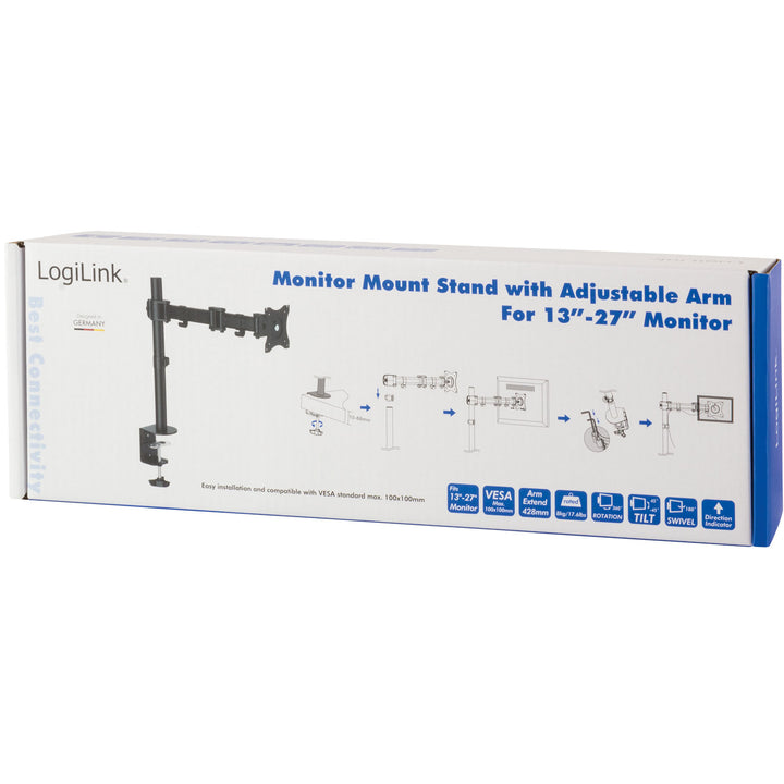 Monitorarm 13-27" 428mm