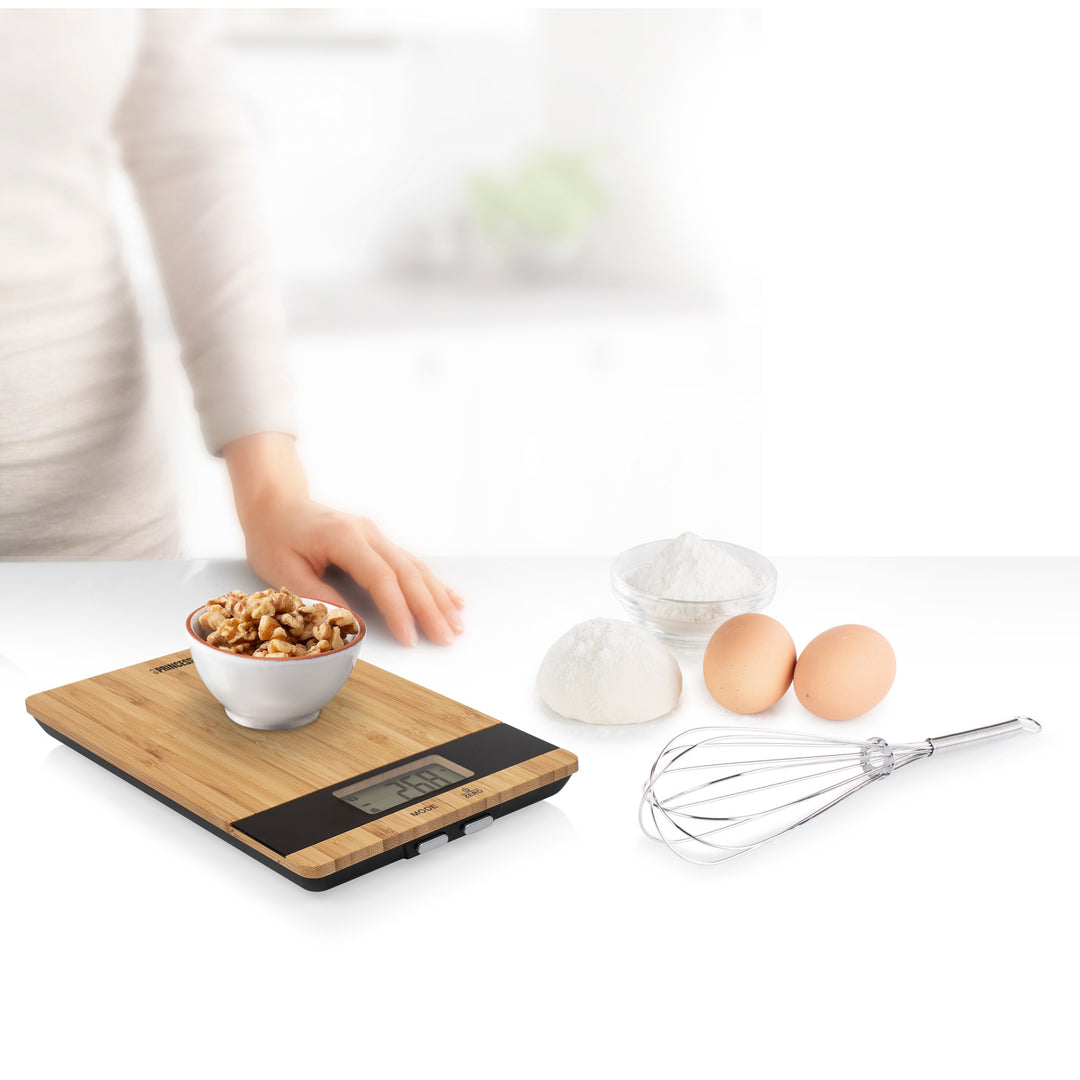 Köksvåg Bamboo 5kg 492944 Kitchen scale Pure
