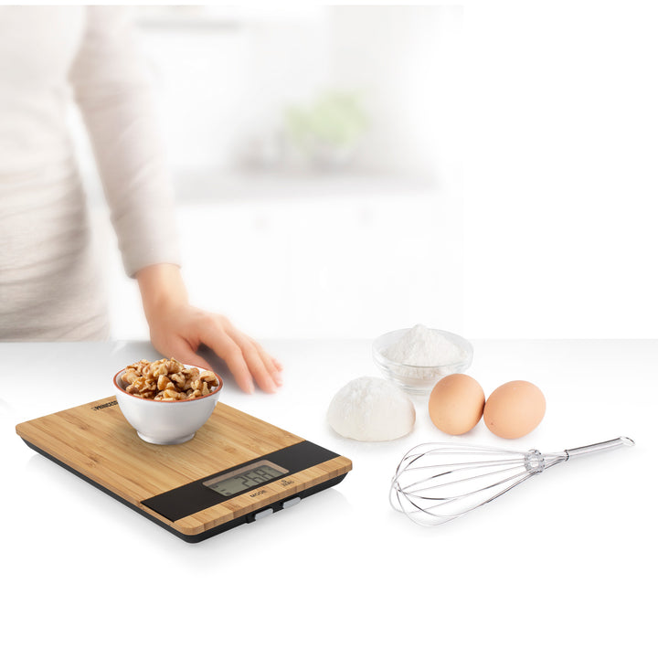 Köksvåg Bamboo 5kg 492944 Kitchen scale Pure