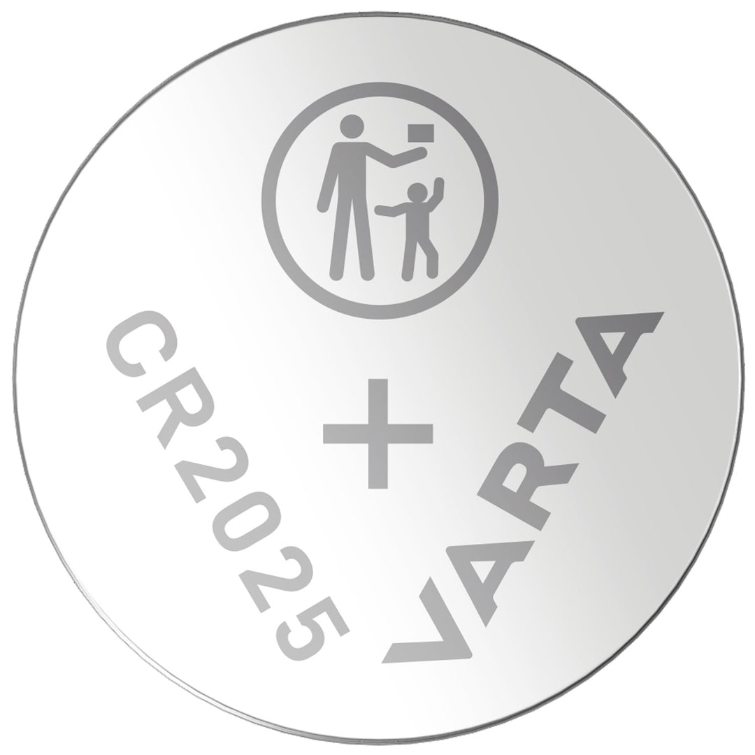 CR2025 3V Lithium Knappcellsbatteri 2-pack