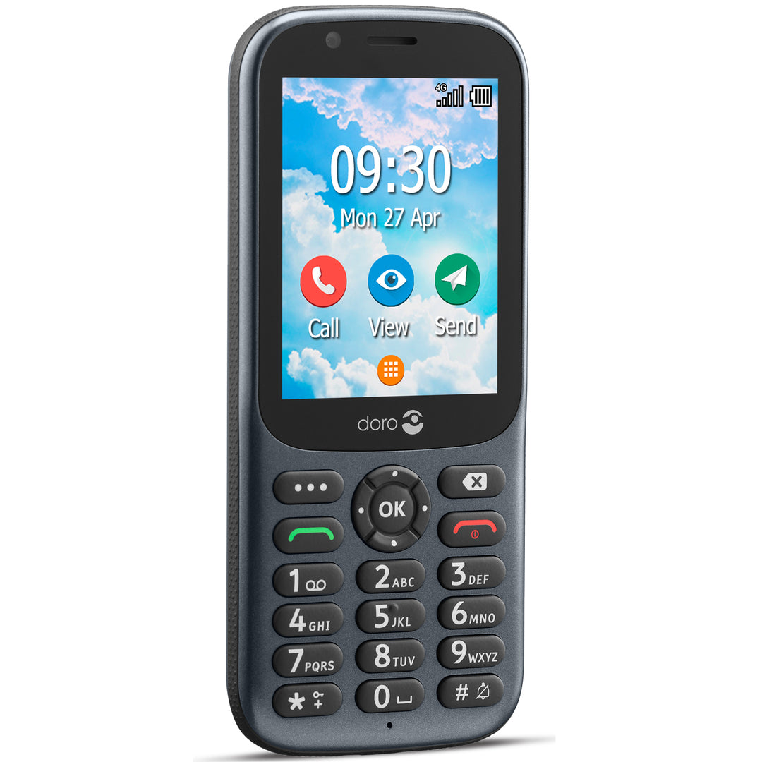 Mobiltelefon 4G 731X Grafitgrå