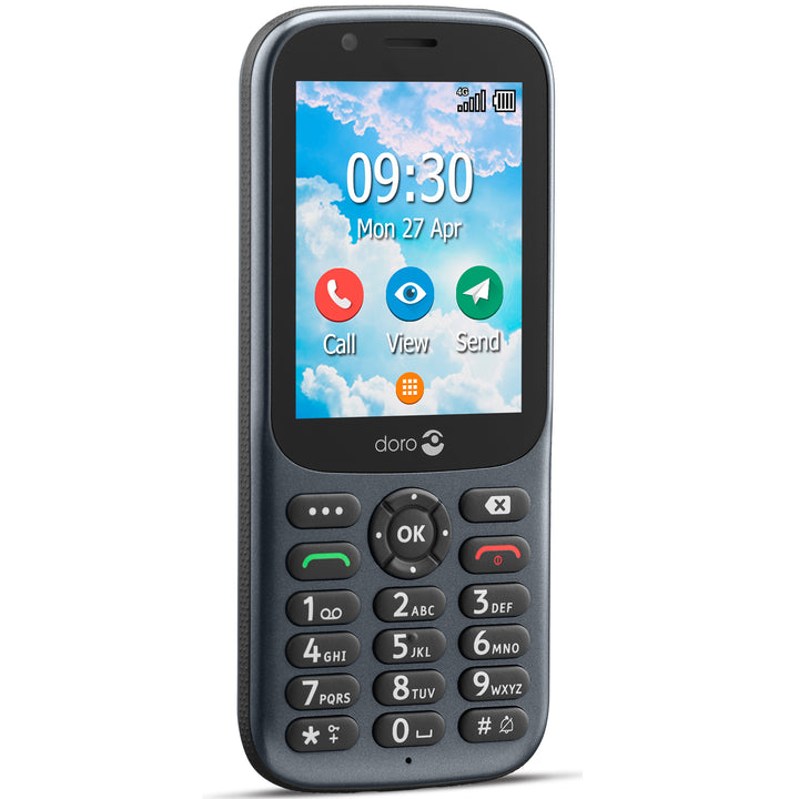 Mobiltelefon 4G 731X Grafitgrå