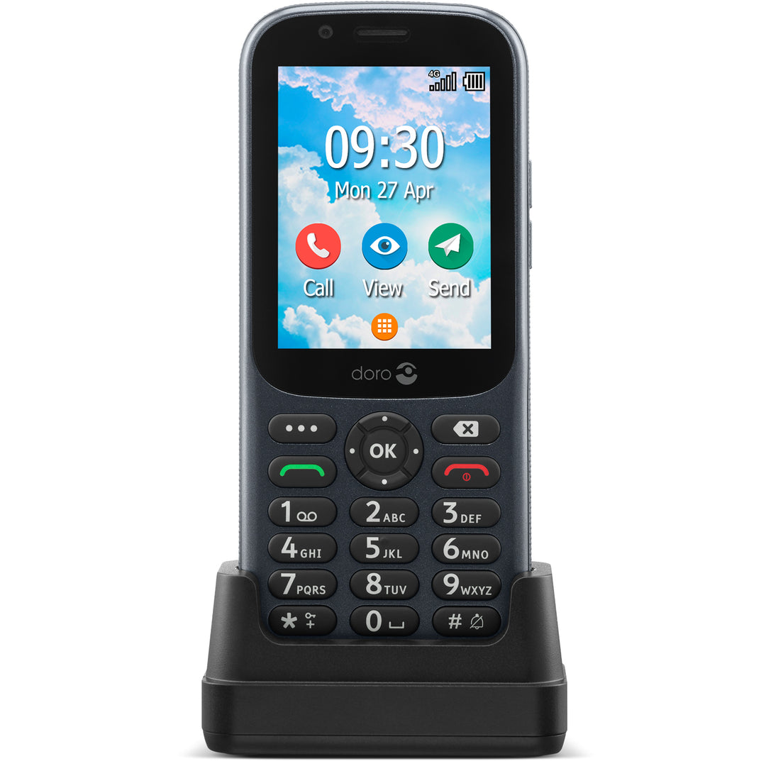 Mobiltelefon 4G 731X Grafitgrå