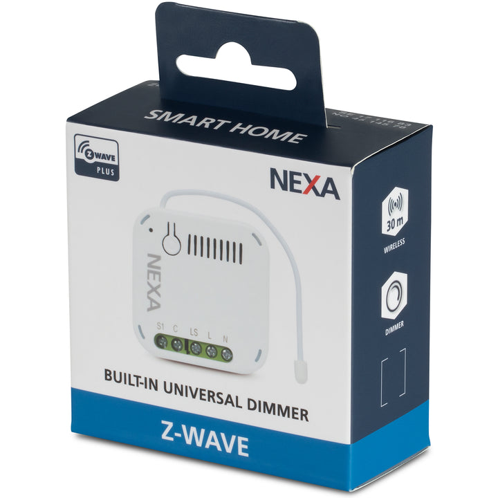 ZBD-110 Inbyggn. dimmer Energimätning Z-Wave