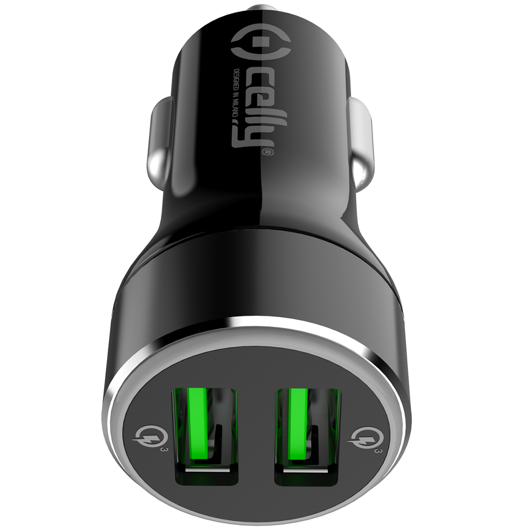Billaddare 2xUSB QC3 Max 36W