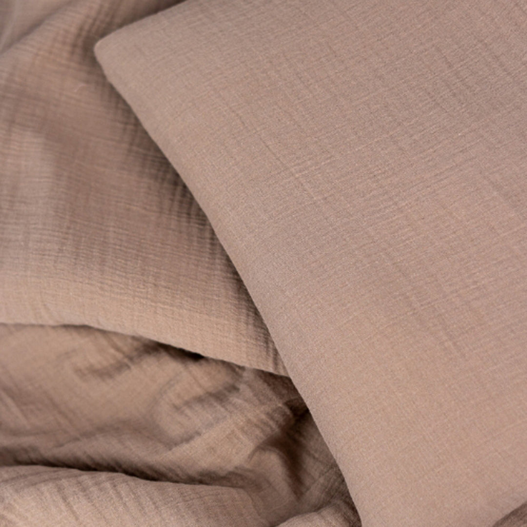 Påslakan Vagga Muslin Brown