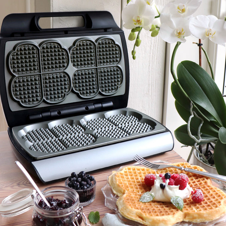 Våffeljärn Dubbelt Elegance 910