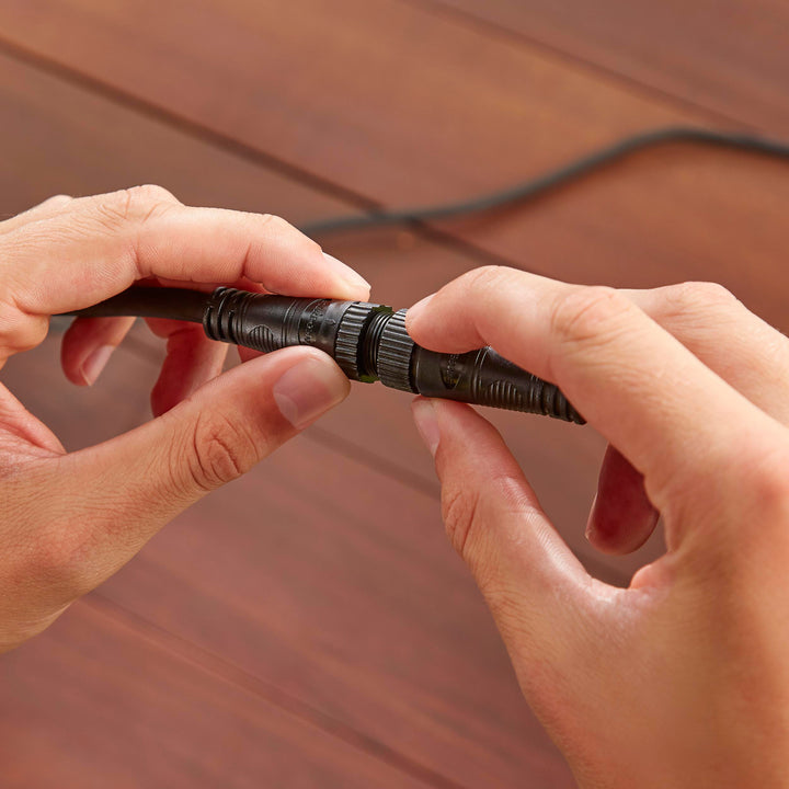 Outdoor T-koppling + 2,5m kabel