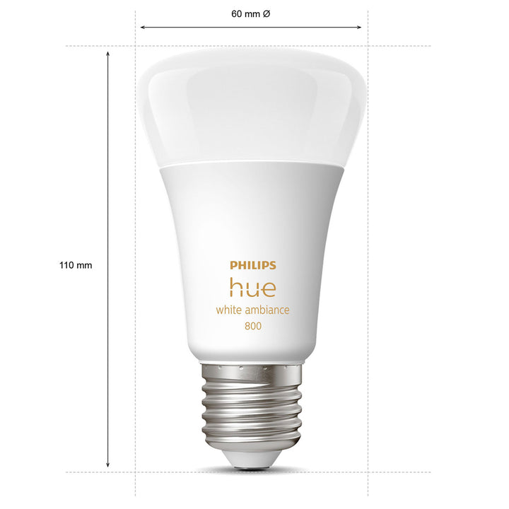 White Ambiance E27 2-pack