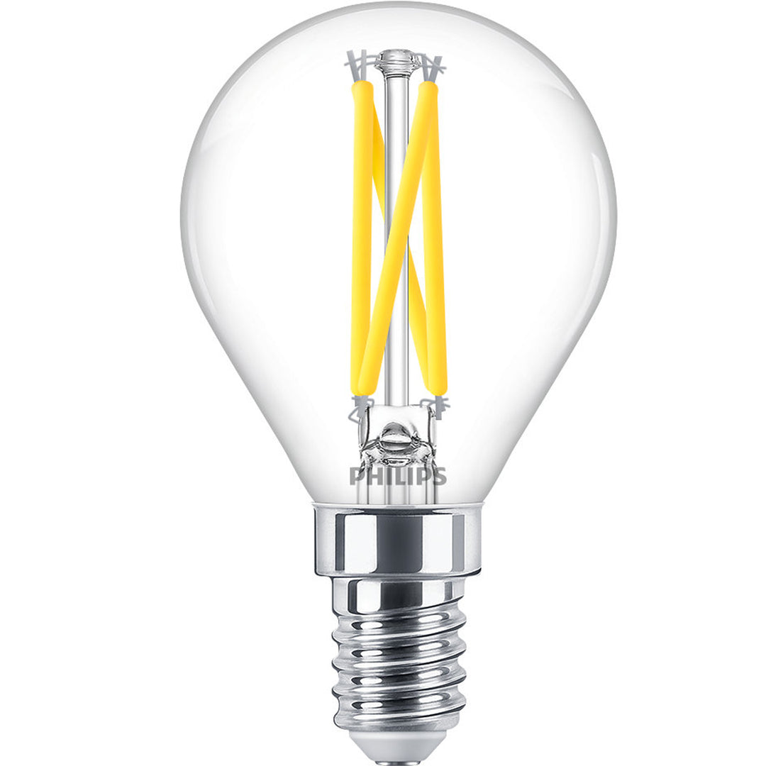 LED E14 Klot 2,5W (25W) Klar Dim WarmGlow 340 lm