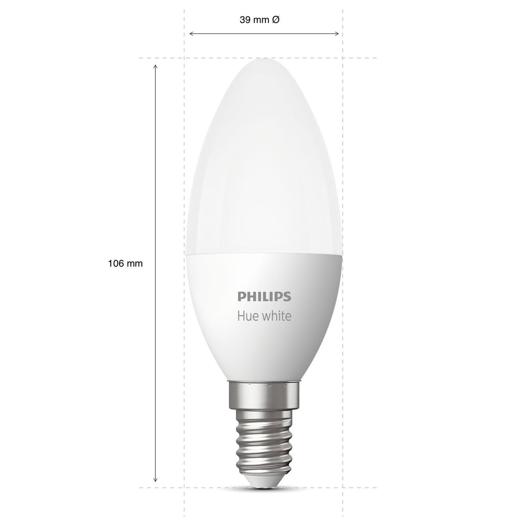 White E14 Kron 2-pack