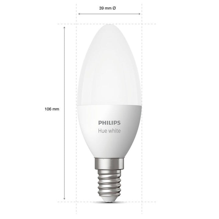 White E14 Kron 2-pack