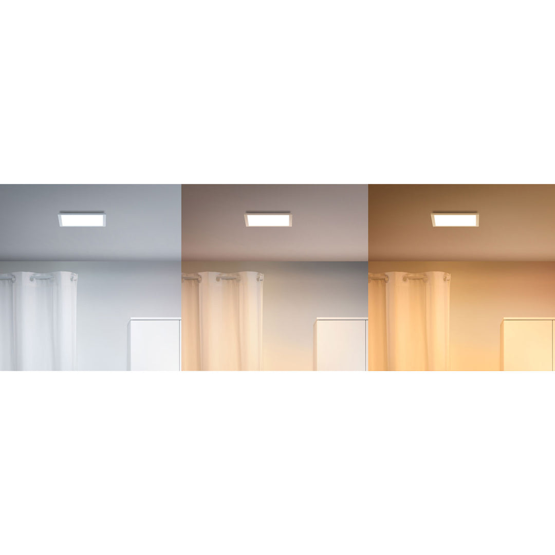 WiFi Panel Square 12W 1000ml Varm-kallvit Vit