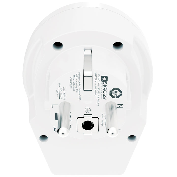 C20PD Reseadapter Europa USB-C PD 20W