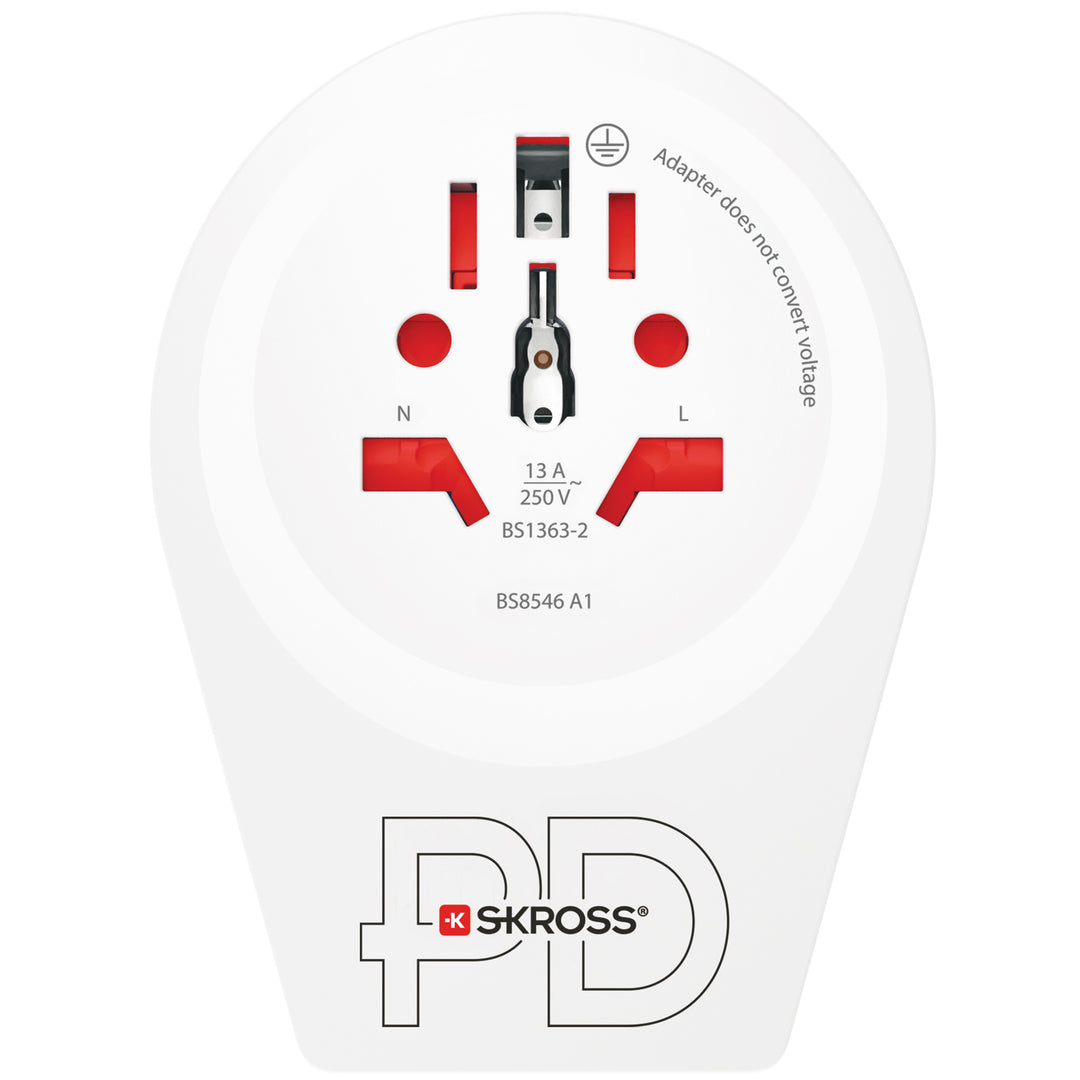 C20PD Reseadapter Europa USB-C PD 20W