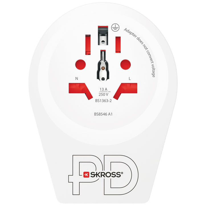 C20PD Reseadapter Europa USB-C PD 20W