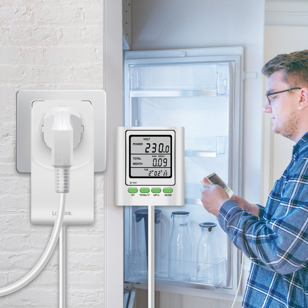 Energimätare med kostnadsberäkning Extern display