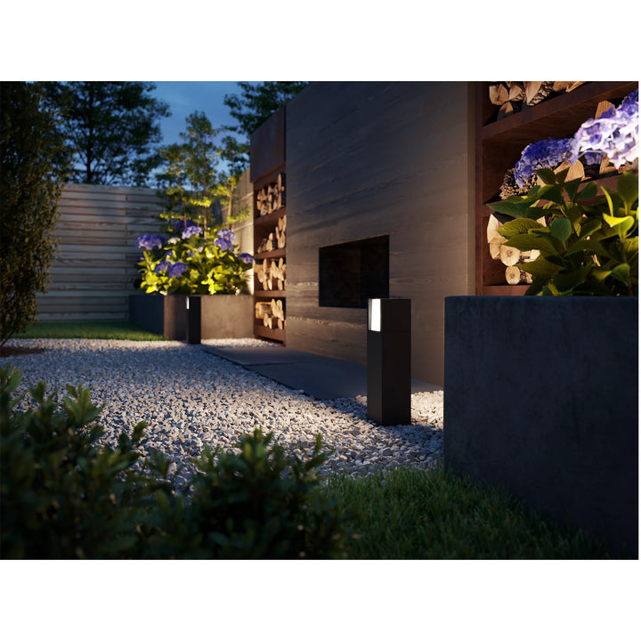 GardenLink Arbour Piedestal Varmvit Antracit
