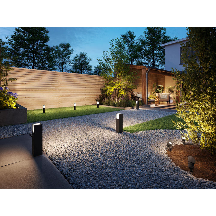 GardenLink Arbour Piedestal Varmvit Antracit