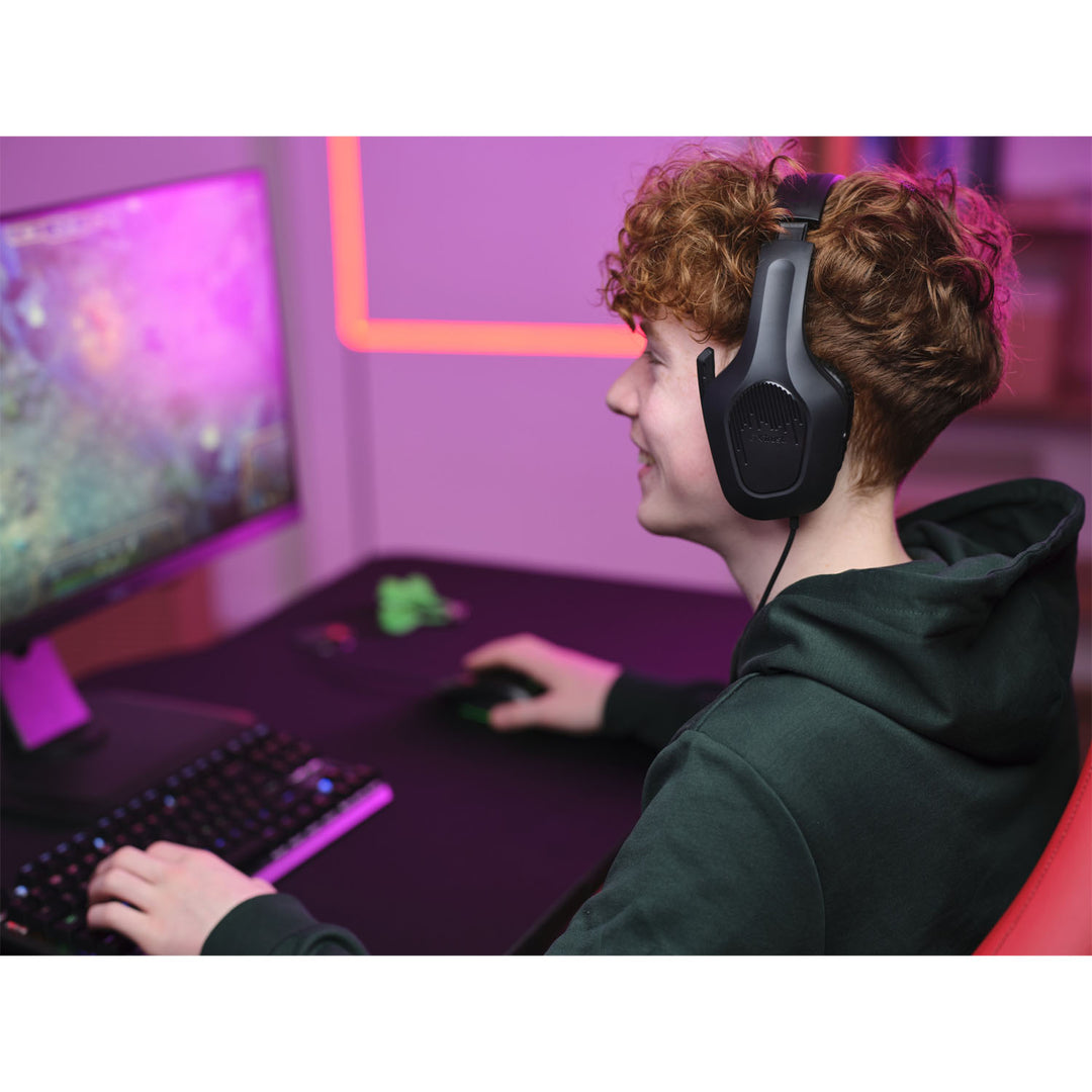 GXT 415 Zirox Gamingheadset Svart