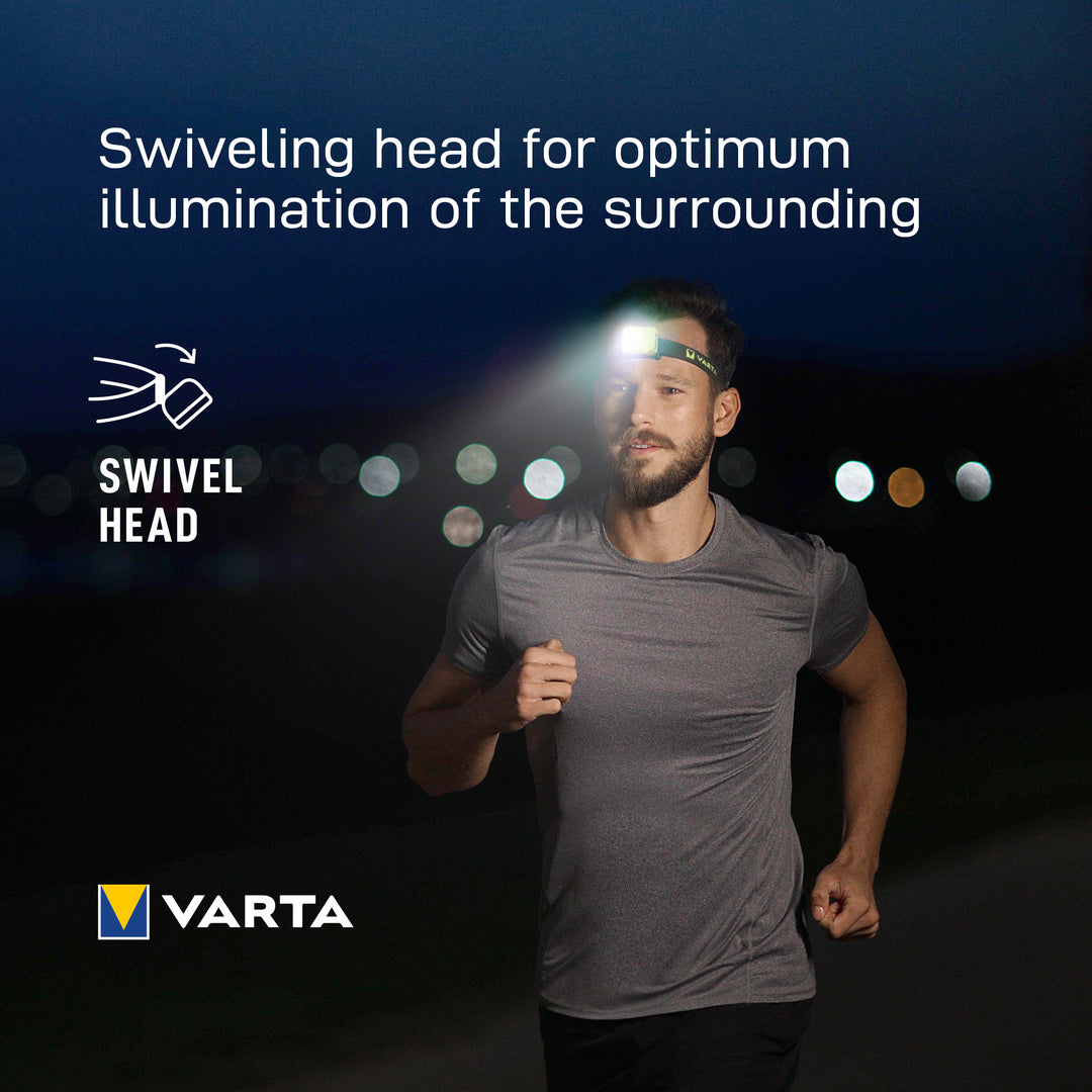 Outdoor Sports Ultralight H30R Pannlampa 300 lm Vit