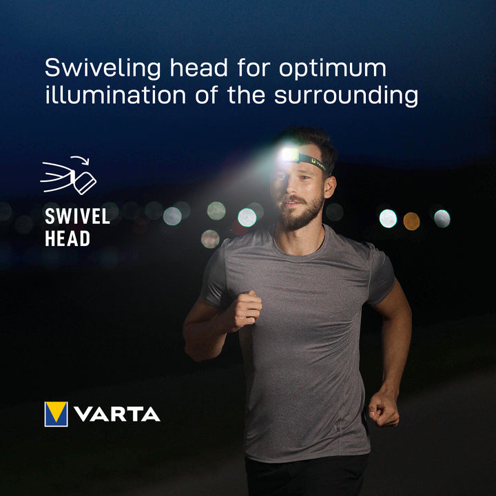 Outdoor Sports Ultralight H30R Pannlampa 300 lm Vit