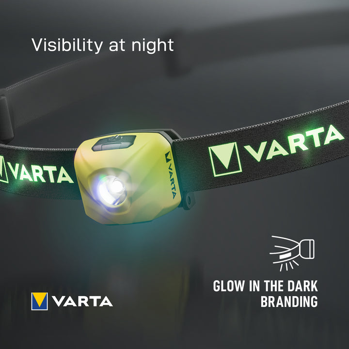 Outdoor Sports Ultralight H30R Pannlampa 300 lm Gul