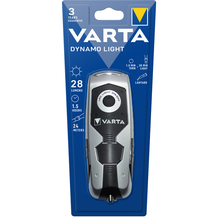 Dynamo Light Vevficklampa 28 lm Silver