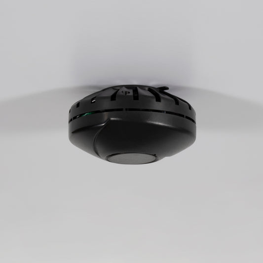 DLSA-866/LL Optisk brandvarnare med inbyggt batteri 10år Svart