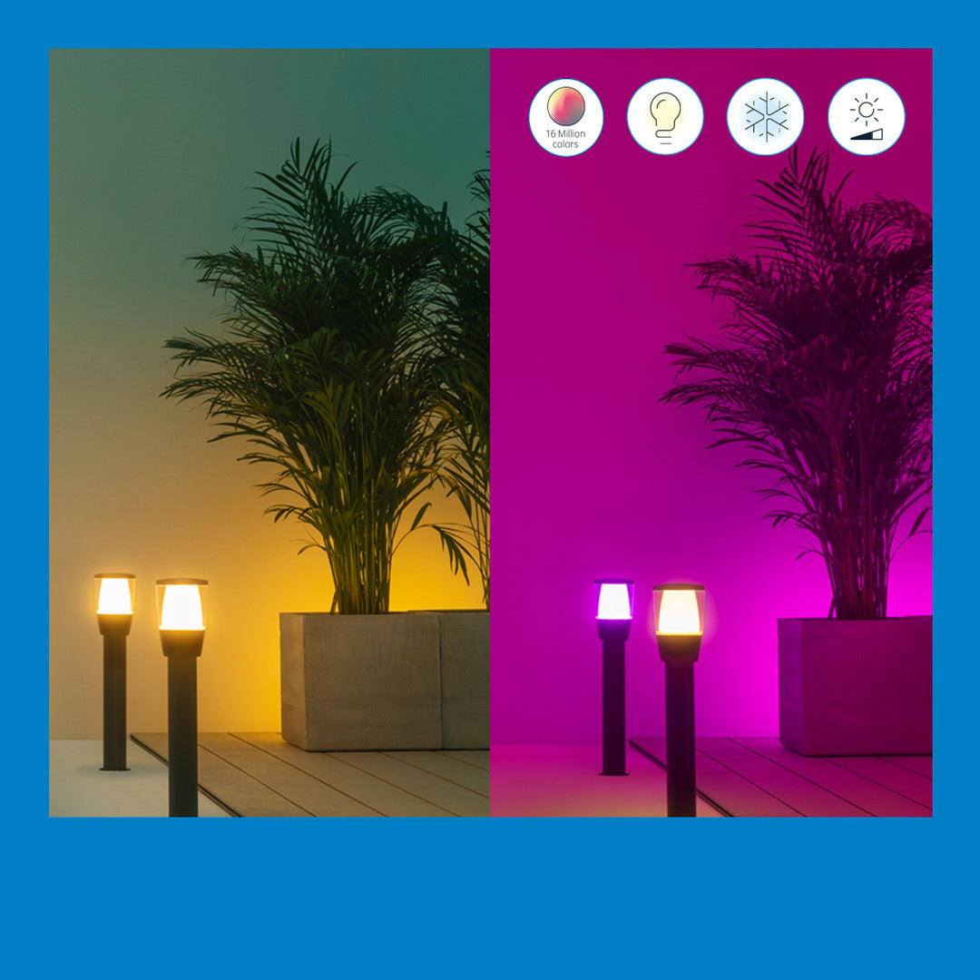 WiFi Smart Elpas piedestal Färg + Varm-kallvit 12V Startkit