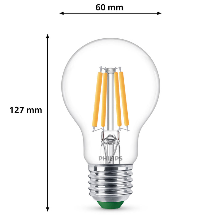LED E27 Normal 2,3W (40W) Klar 485lm 2700K Energiklass A