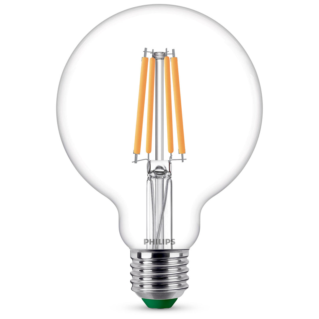 LED E27 G95 Glob 4W (60W) Klar 840lm 2700K Energiklass A