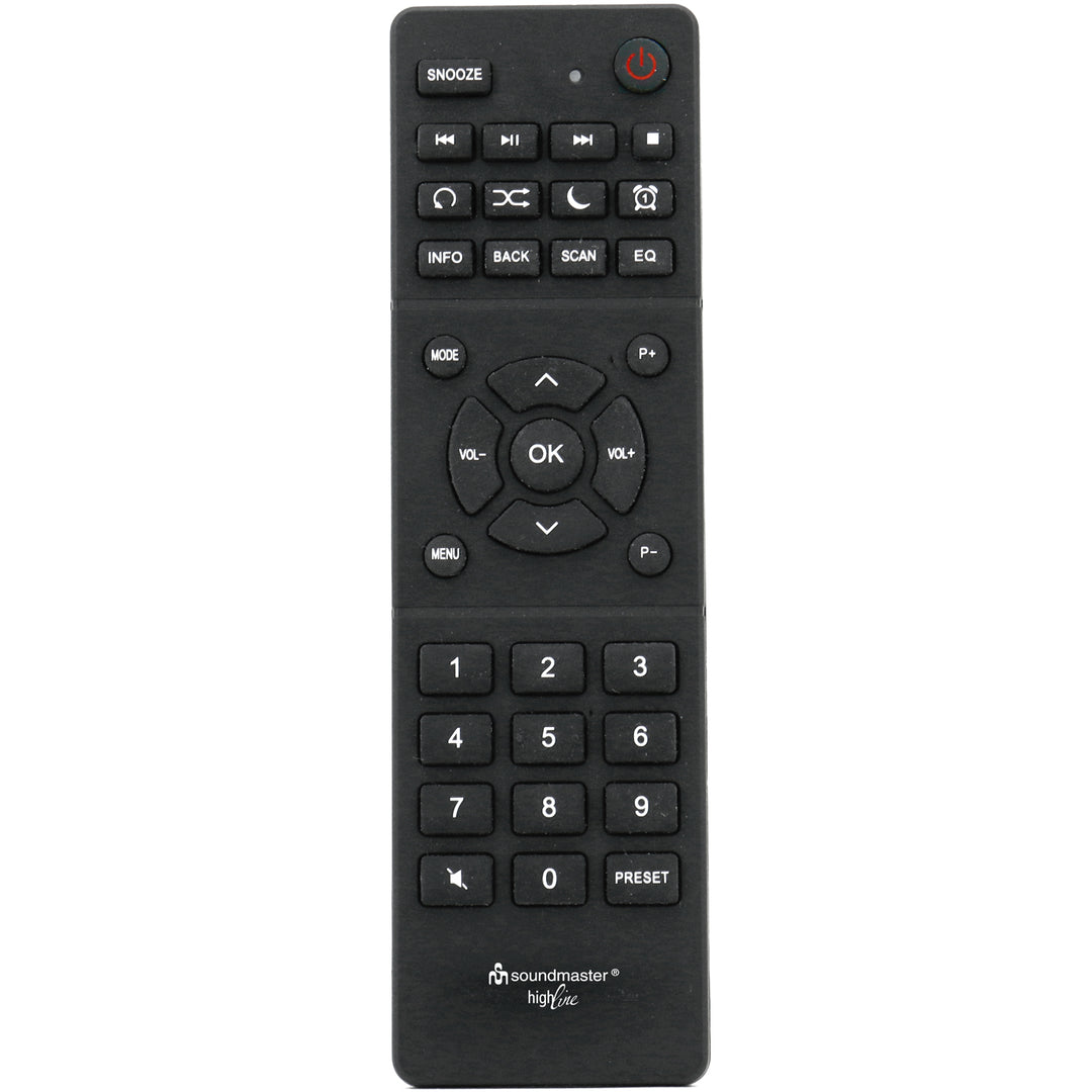 Förstärkare Stereo Radio Internet/DAB+/FM CD Bluetooth App ICD4350SW Svart