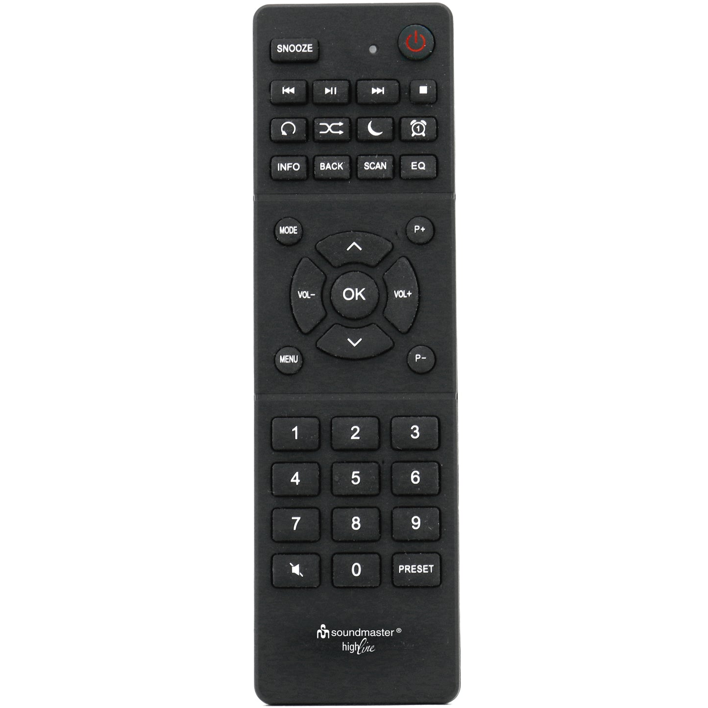 Förstärkare Stereo Radio Internet/DAB+/FM CD Bluetooth App ICD4350SW Svart