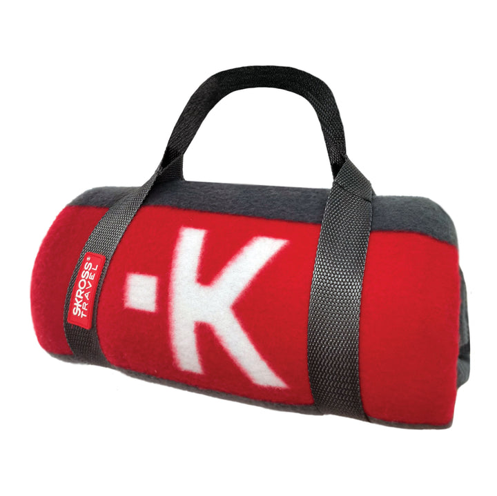 Resefilt i supermjuk fleece 156x127 cm